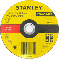 Stanley STA4524FA Cut Off Wheel T1 7" | Stanley by KHM Megatools Corp.