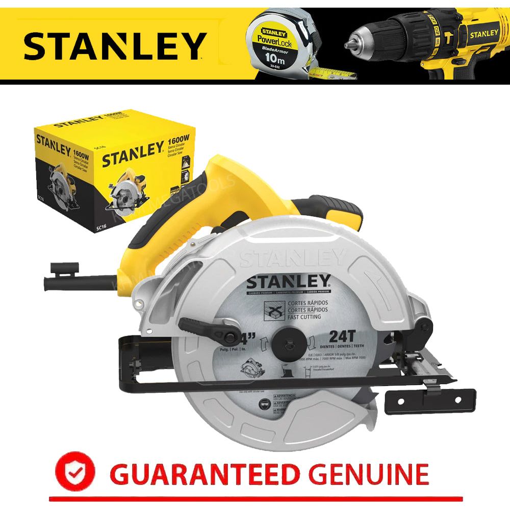 Stanley SC16 Circular Saw 7-1/4" 1600W | Stanley by KHM Megatools Corp.