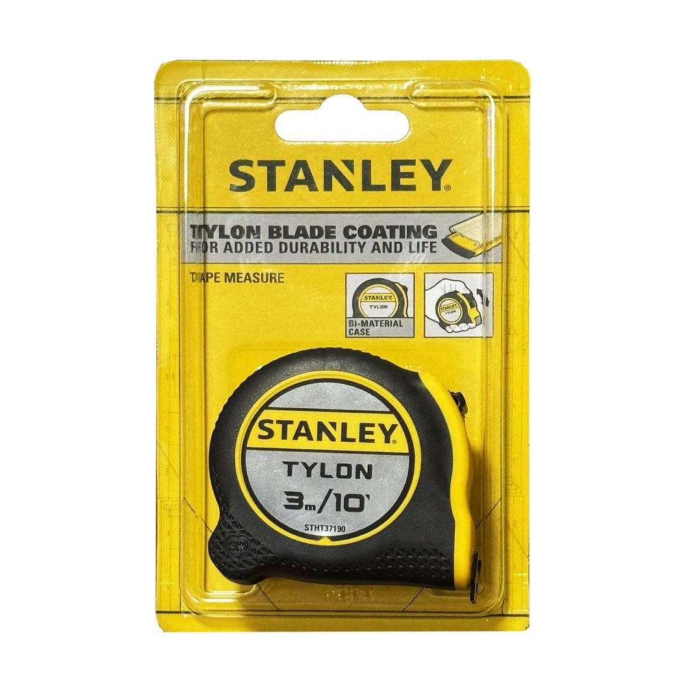 Stanley STHT37190 Steel Tape Measure 3m (Tylon) Stanley STHT37190 Steel Tape Measure 3m (Tylon)