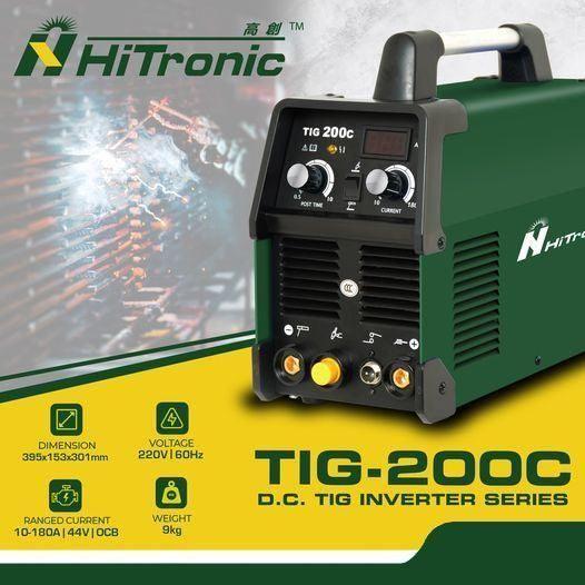 Hitronic TIG 200S / 200C DC Inverter Welding Machine - KHM Megatools Corp. Hitronic TIG 200S / 200C DC Inverter Welding Machine - KHM Megatools Corp.