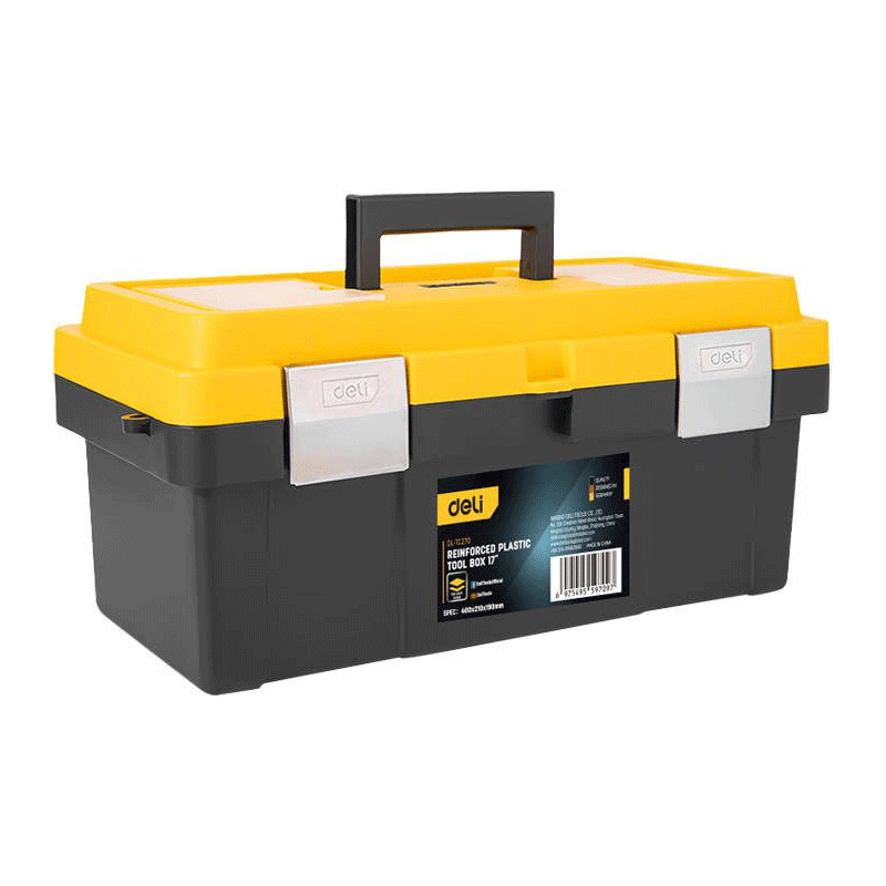 Deli EDL-TC270 Tool Box 17" | Deli by KHM Megatools Corp.