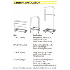 Viking TL2024 Mobile Lift Single-Wheel (220) | Viking by KHM Megatools Corp.