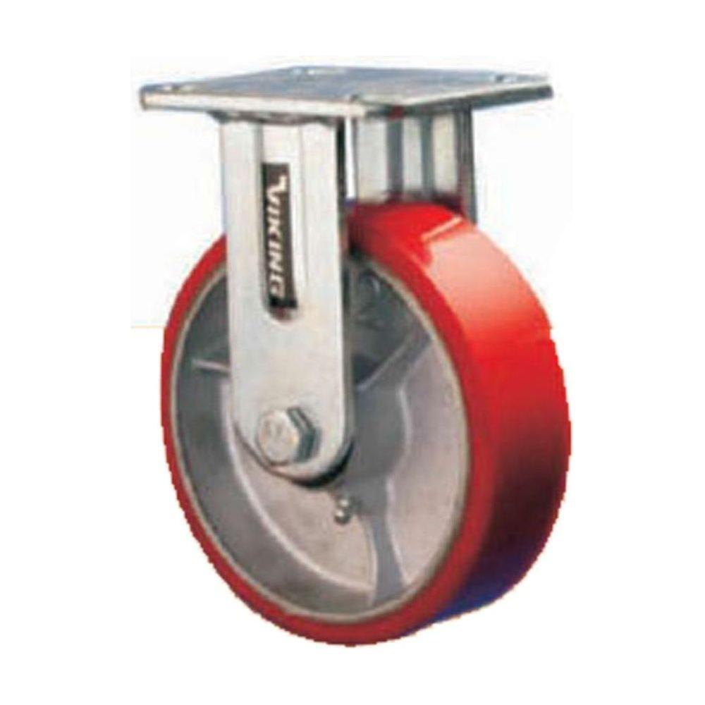 Viking Heavy-Duty PU on Cast Iron Wheel (713) (Fixed) | Viking by KHM Megatools Corp.