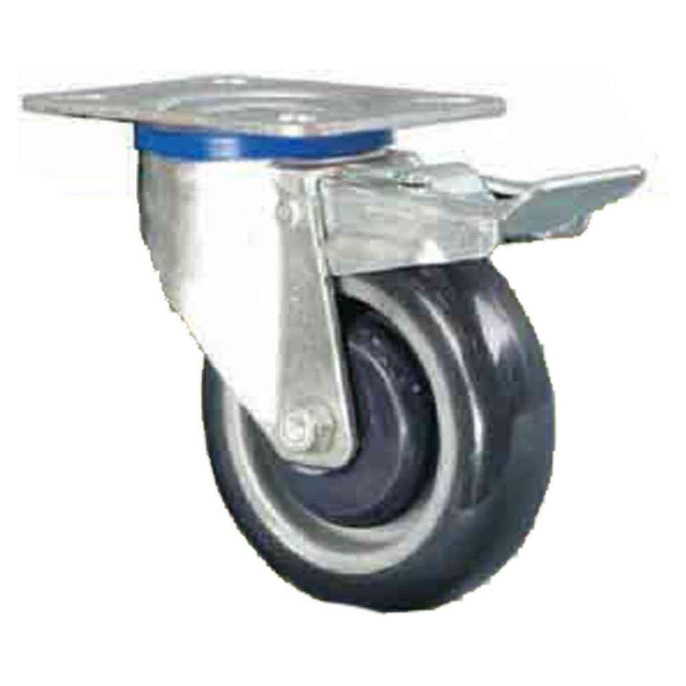 Viking Polyurethane Castor Wheels (510) (Swivel w/ Brake) | Viking by KHM Megatools Corp.