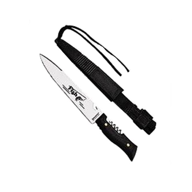 Tramontina 2562 Fishing Knife Rubber Handle 8" | UT by KHM Megatools Corp.