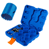 Wadfow WKJ3491 Plumbers Bi-Metal Hole Saw Set 9pcs | Wadfow by KHM Megatools Corp.