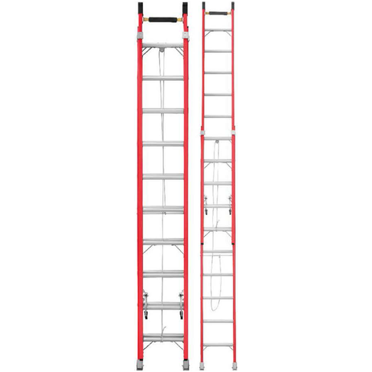Trump TR-FG14X2 Extension Fiberglass Ladder 28-Steps | Trump by KHM Megatools Corp.