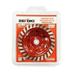 Zekoki ZKK-DGWT-105 Diamond Cup Wheel 4" Turbo - KHM Megatools Corp.