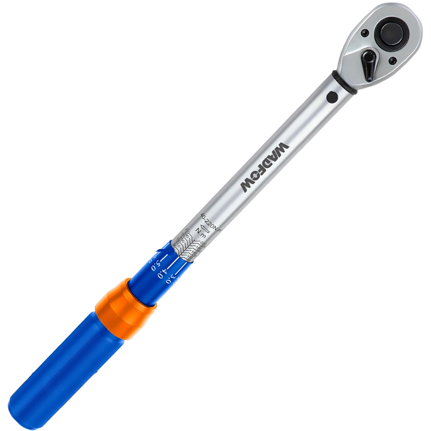 Wadfow WWQ1D12 Preset Torque Wrench 1/2" | Wadfow by KHM Megatools Corp.