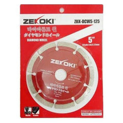 Zekoki ZKK-DCWS-125 Diamond Cut Off Wheel 5" Segmented - KHM Megatools Corp.