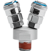 THB SMV/SMVT Quick Coupler - Manifold / Multi Coupling (Circle-2 Way) | THB by KHM Megatools Corp.