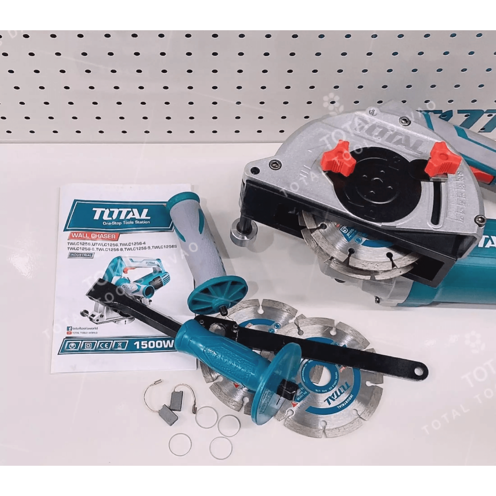 Total TWLC1256 Wall Chaser 1500W | Total by KHM Megatools Corp. Total TWLC1256 Wall Chaser 1500W | Total by KHM Megatools Corp.