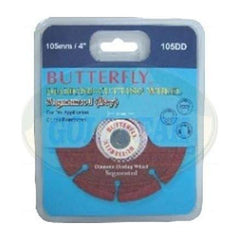Butterfly Diamond Cut Off Wheel DRY Segmented - Goldpeak Tools PH Butterfly