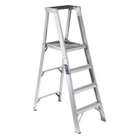 Louisville AP1000 Aluminum Platform Step Ladder / A-Type Ladder with Platform - KHM Megatools Corp. Louisville AP1000 Aluminum Platform Step Ladder / A-Type Ladder with Platform - KHM Megatools Corp.