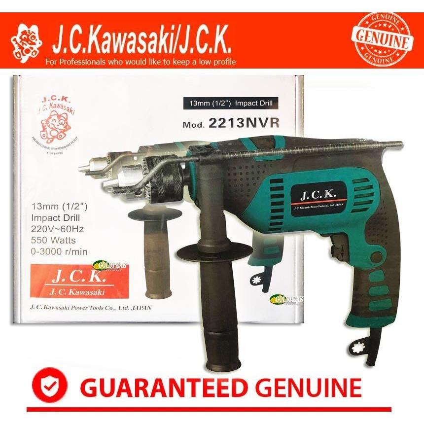 Jc Kawasaki 2213NVR Hammer Drill - Goldpeak Tools PH Jc Kawasaki