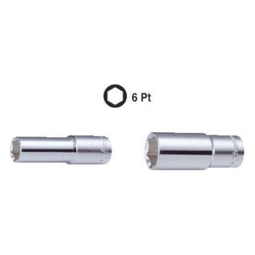 Hans 2300A 1/4" Drive Deep Socket Wrench 6pts (Inch) | Hans by KHM Megatools Corp.