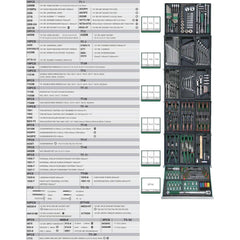 Hans GTT-246 Automotive Tools With Cabinet (246 pcs) | Hans by KHM Megatools Corp.