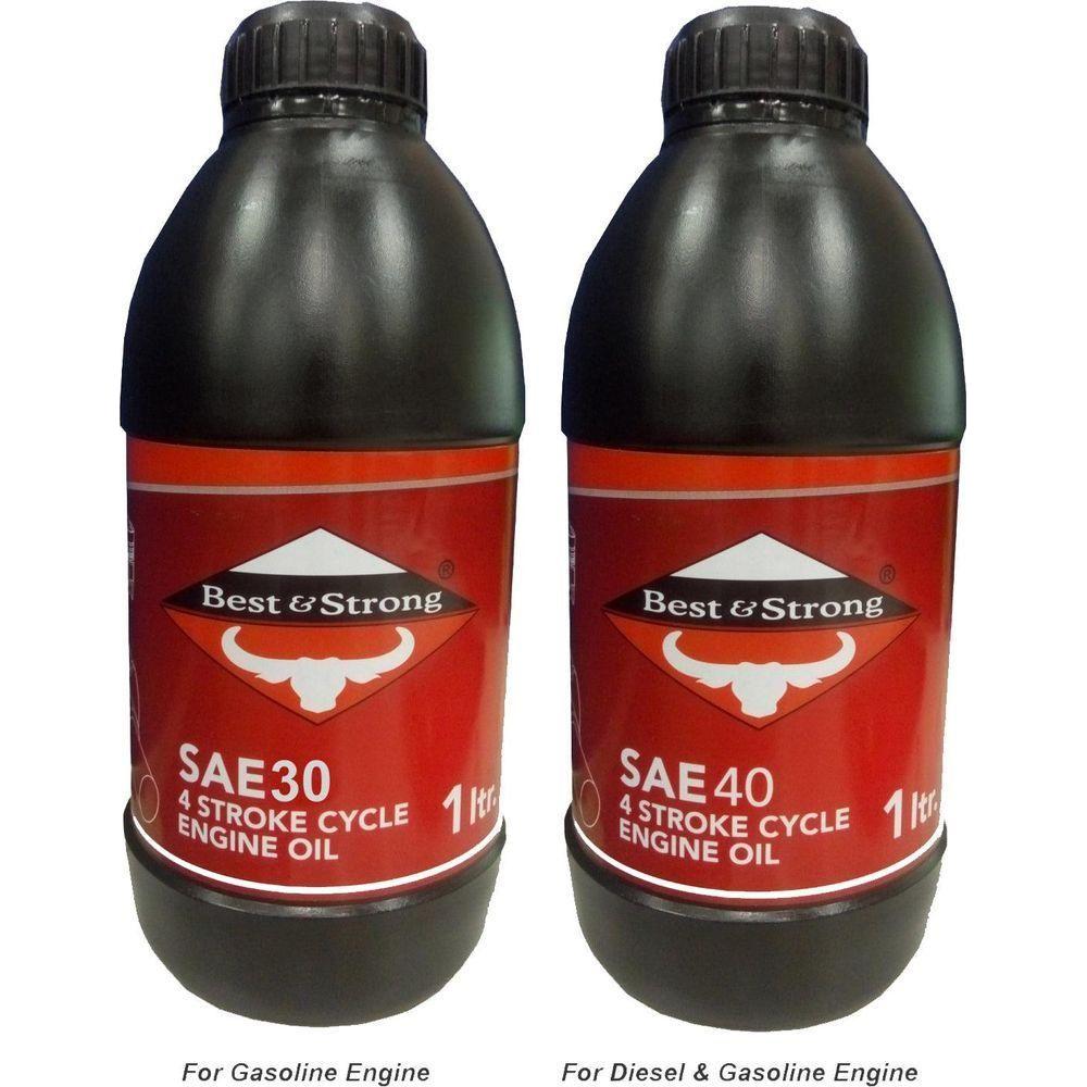 Best & Strong SAE30 / SAE40 4 Stroke Cycle Engine Oil | Best & Strong by KHM Megatools Corp.