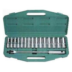 Hans 4615-2M 1/2" Drive 16pcs Deep Socket Wrench Set 12pts | Hans by KHM Megatools Corp.