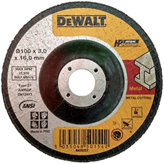 Dewalt DWA4500IA Grinding Disc 4" For Metal - KHM Megatools Corp.