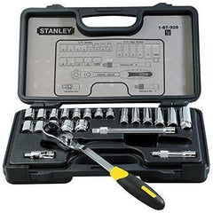 Stanley 87-929 Socket Wrench Set 3/8" Drive 13pcs (8-20mm) 6pts - KHM Megatools Corp.