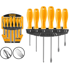 Ingco HKSD0658 6pcs Screwdriver Set - KHM Megatools Corp.