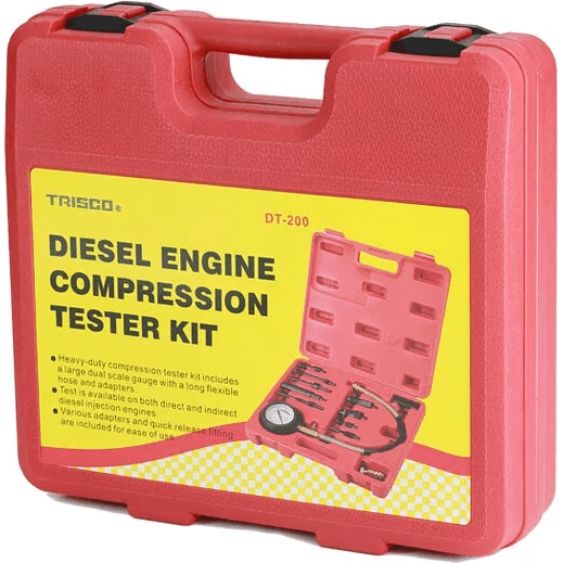 Trisco DT-200 Diesel Engine Compression Tester Kit | Trisco by KHM Megatools Corp.