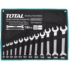 Total THT1023121 Open Wrench Set 6-32mm | Total by KHM Megatools Corp.