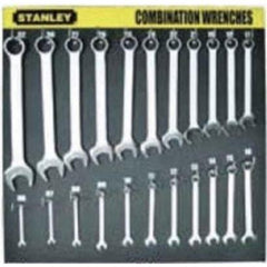 Stanley Open / Box / Combination Wrench Set with Display Board Merchandiser - KHM Megatools Corp.