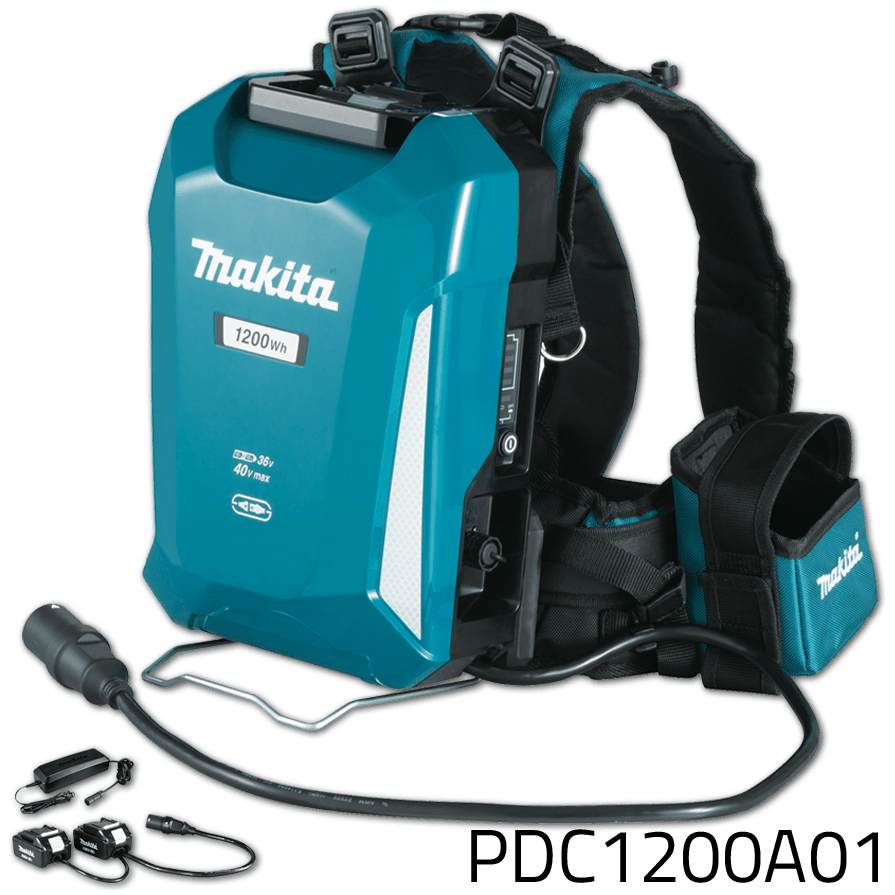 Makita PDC1200A01 Backpack Battery Power Pack 36V/40V LXT/XGT | Makita by KHM Megatools Corp. Makita PDC1200A01 Backpack Battery Power Pack 36V/40V LXT/XGT | Makita by KHM Megatools Corp.