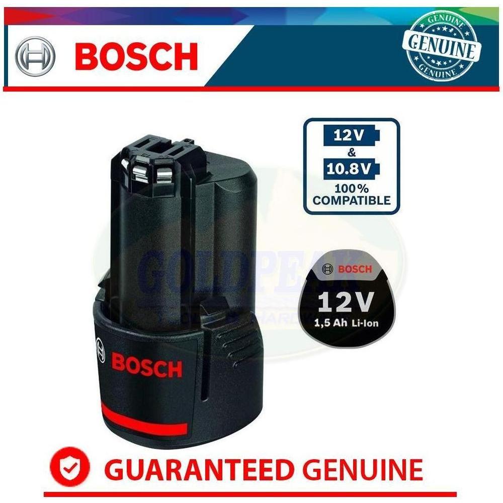 Bosch GBA 12V / 1.5 Ah Battery - Goldpeak Tools PH Bosch Bosch GBA 12V / 1.5 Ah Battery - Goldpeak Tools PH Bosch