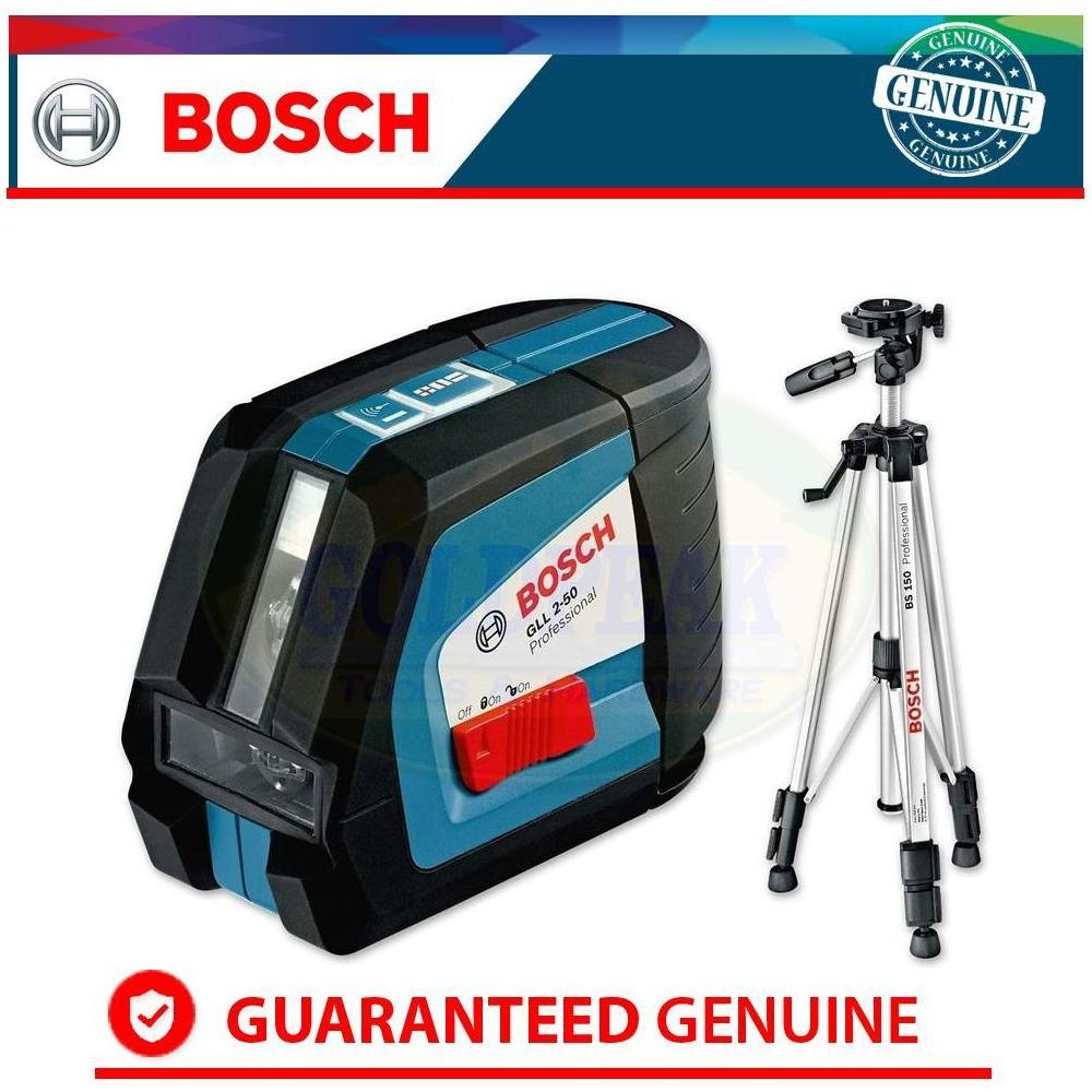 Bosch GLL 2-50 Line Laser Level - Goldpeak Tools PH Bosch