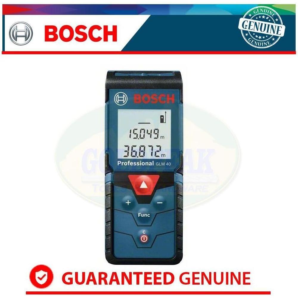 Bosch GLM 40 Laser Rangefinder / Distance Measurer - Goldpeak Tools PH Bosch Bosch GLM 40 Laser Rangefinder / Distance Measurer - Goldpeak Tools PH Bosch