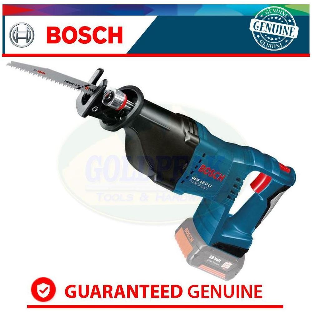 Bosch GSA 18 V Li SOLO Cordless Reciprocating Saw (Bare Tool) - Goldpeak Tools PH Bosch