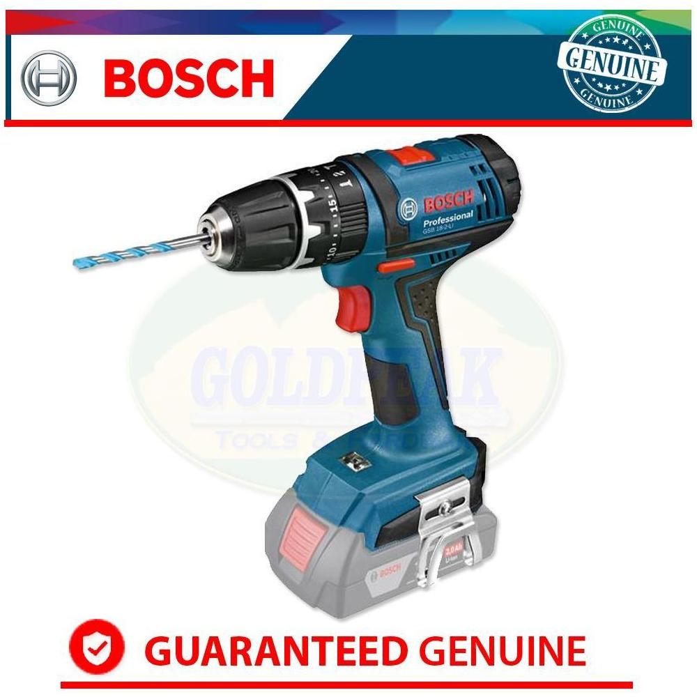 Bosch GSB 18-2 Li Cordless Hammer Drill (Bare) - Goldpeak Tools PH Bosch