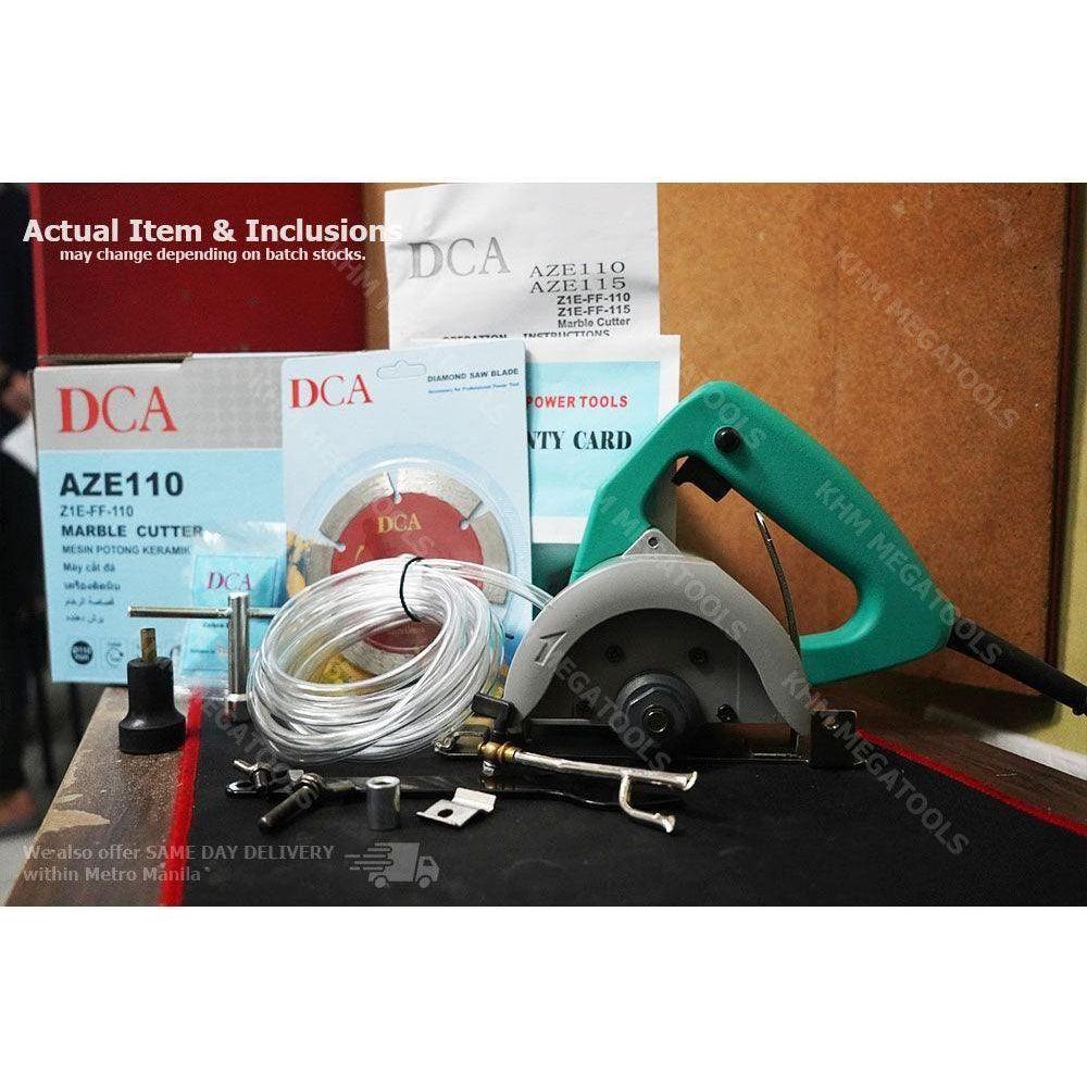 DCA AZE110 / AZE110S Concrete Cutter 4" 1200/1400W - KHM Megatools Corp. DCA AZE110 / AZE110S Concrete Cutter 4" 1200/1400W - KHM Megatools Corp.