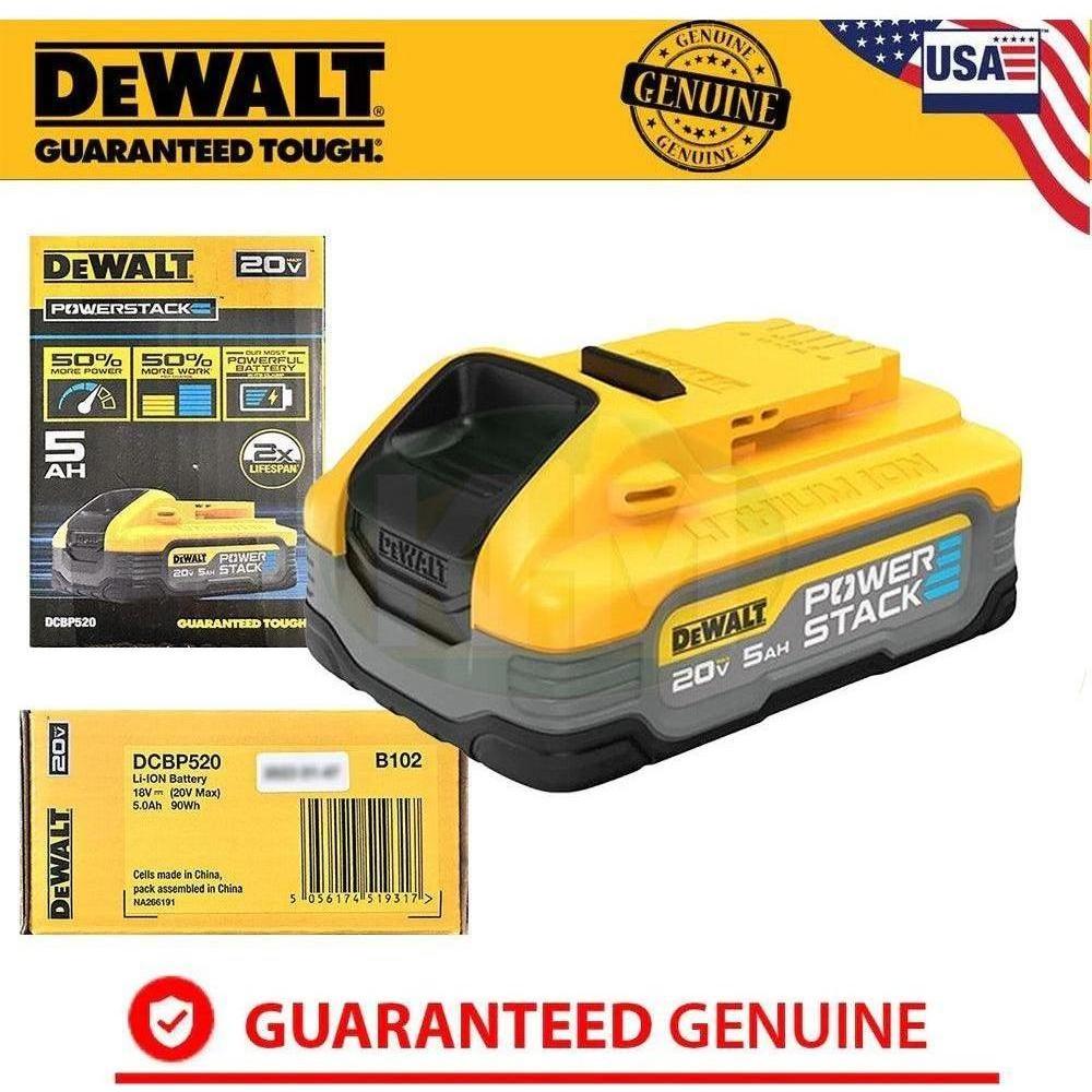 Dewalt DCBP520 20V Powerstack™ Lithium Ion Battery (5.0Ah) - KHM Megatools Corp. Dewalt DCBP520 20V Powerstack™ Lithium Ion Battery (5.0Ah) - KHM Megatools Corp.