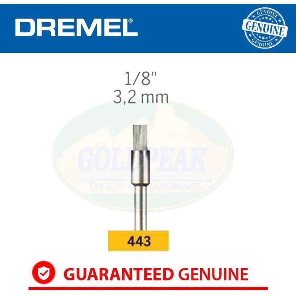 Dremel 443 Carbon Steel Brush - Goldpeak Tools PH Dremel Dremel 443 Carbon Steel Brush - Goldpeak Tools PH Dremel