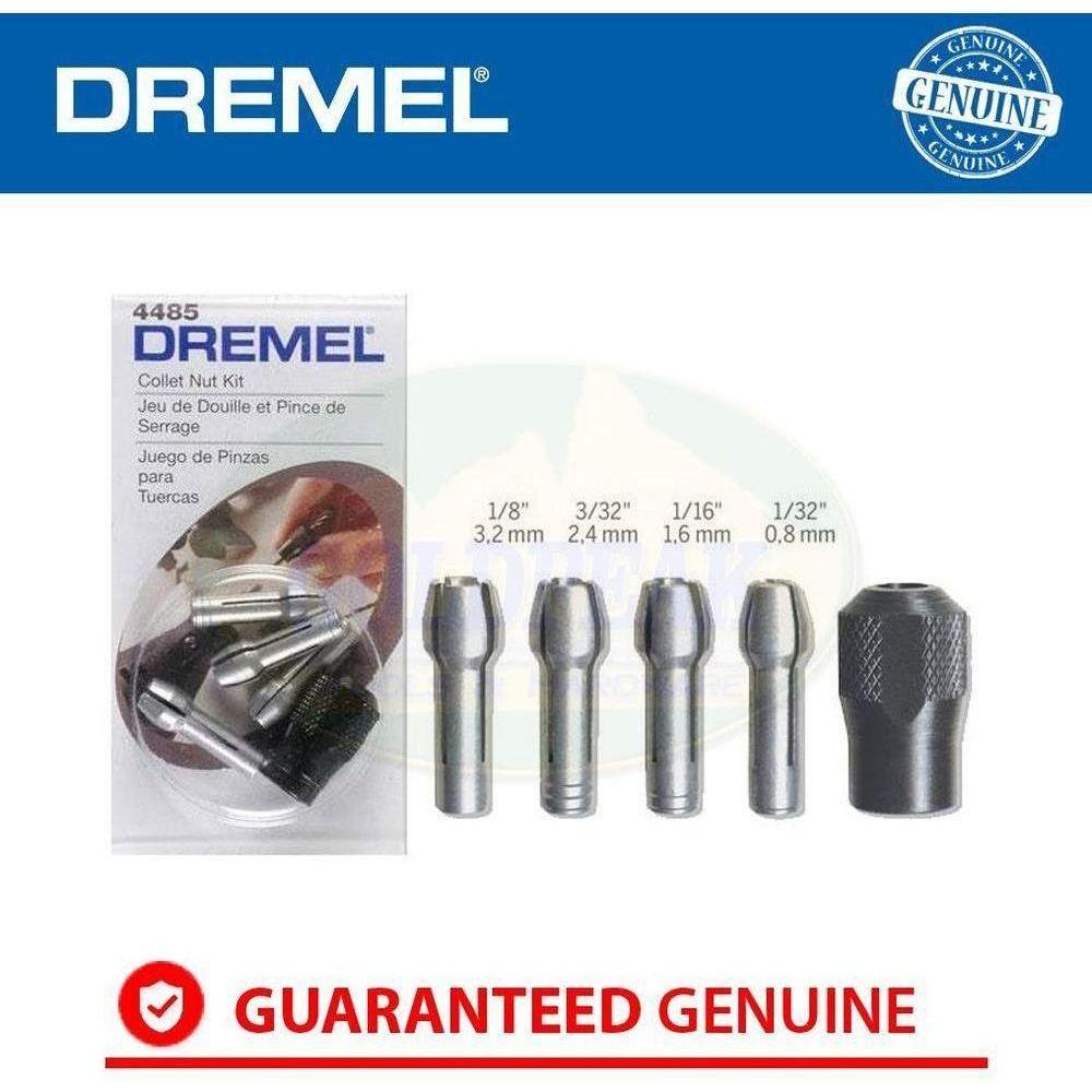 Dremel 4485 Quick Change Collet Nut Set - Goldpeak Tools PH Dremel Dremel 4485 Quick Change Collet Nut Set - Goldpeak Tools PH Dremel