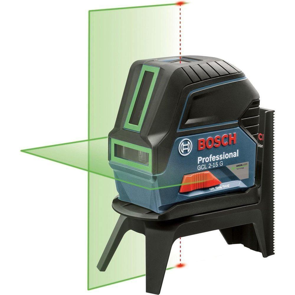 Bosch GCL 2-15 G Cross Line Laser Level With Plumb Points - Goldpeak Tools PH Bosch Bosch GCL 2-15 G Cross Line Laser Level With Plumb Points - Goldpeak Tools PH Bosch