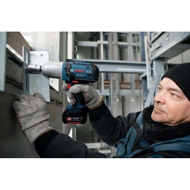 Bosch GDS 18 V-Li HT Cordless Impact Wrench (Bare) - Goldpeak Tools PH Bosch Bosch GDS 18 V-Li HT Cordless Impact Wrench (Bare) - Goldpeak Tools PH Bosch