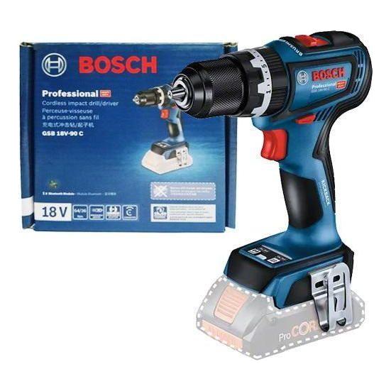 Bosch GSB 18V-90 C Cordless Hammer Drill 13mm 18V (Bare) - KHM Megatools Corp. Bosch GSB 18V-90 C Cordless Hammer Drill 13mm 18V (Bare) - KHM Megatools Corp.