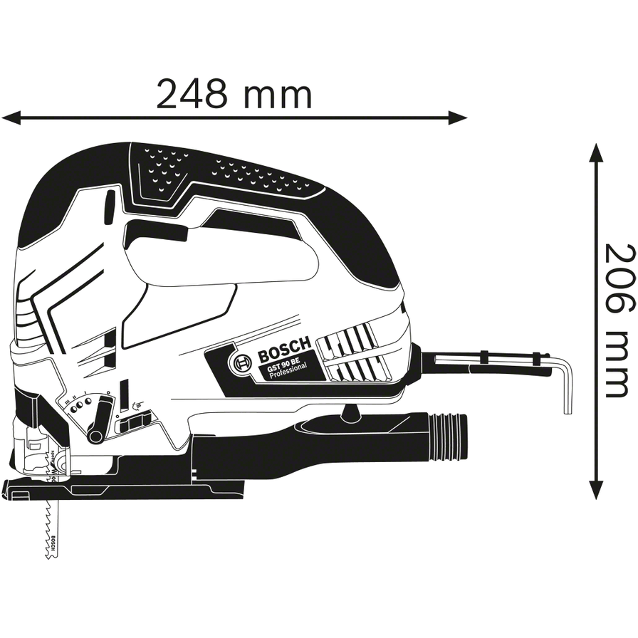 Bosch GST 90 BE Jigsaw SDS 650W with Dust Extraction System | Bosch by KHM Megatools Corp. Bosch GST 90 BE Jigsaw SDS 650W with Dust Extraction System | Bosch by KHM Megatools Corp.