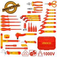 Ingco HKITH4101 41pcs Insulated Hand Tools Set 1000V - KHM Megatools Corp.