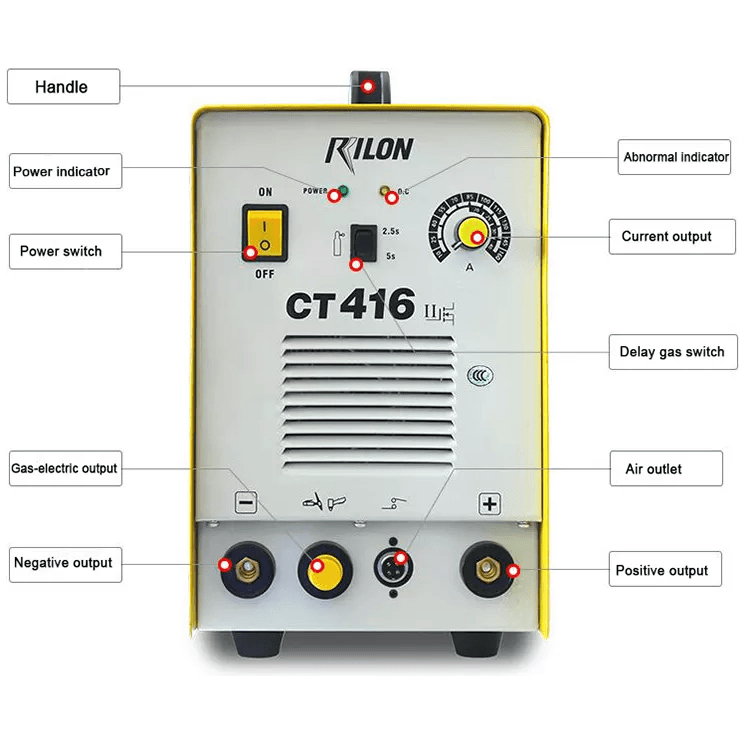 Rilon CT416 3-in-1 Multi Process Welding Machine (MMA/TIG/CUT) | Rilon by KHM Megatools Corp. Rilon CT416 3-in-1 Multi Process Welding Machine (MMA/TIG/CUT) | Rilon by KHM Megatools Corp.