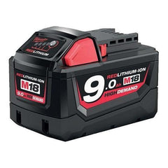 Milwaukee M18B9 Red Lithium Ion Battery - Goldpeak Tools PH Milwaukee