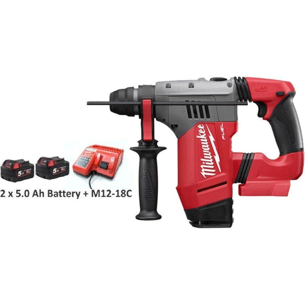 Milwaukee M18CHPX-502C Cordless SDS-Plus Rotary Hammer - Goldpeak Tools PH Milwaukee