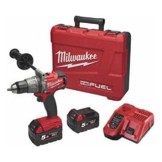 Milwaukee M18FPD-502C Cordless Hammer Drill "Fuel" - Goldpeak Tools PH Milwaukee