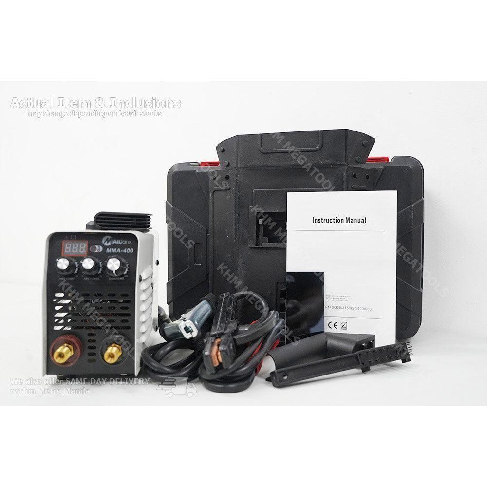 Mailtank MMA 400 DC Inverter Welding Machine with Carrying Case - KHM Megatools Corp. Mailtank MMA 400 DC Inverter Welding Machine with Carrying Case - KHM Megatools Corp.