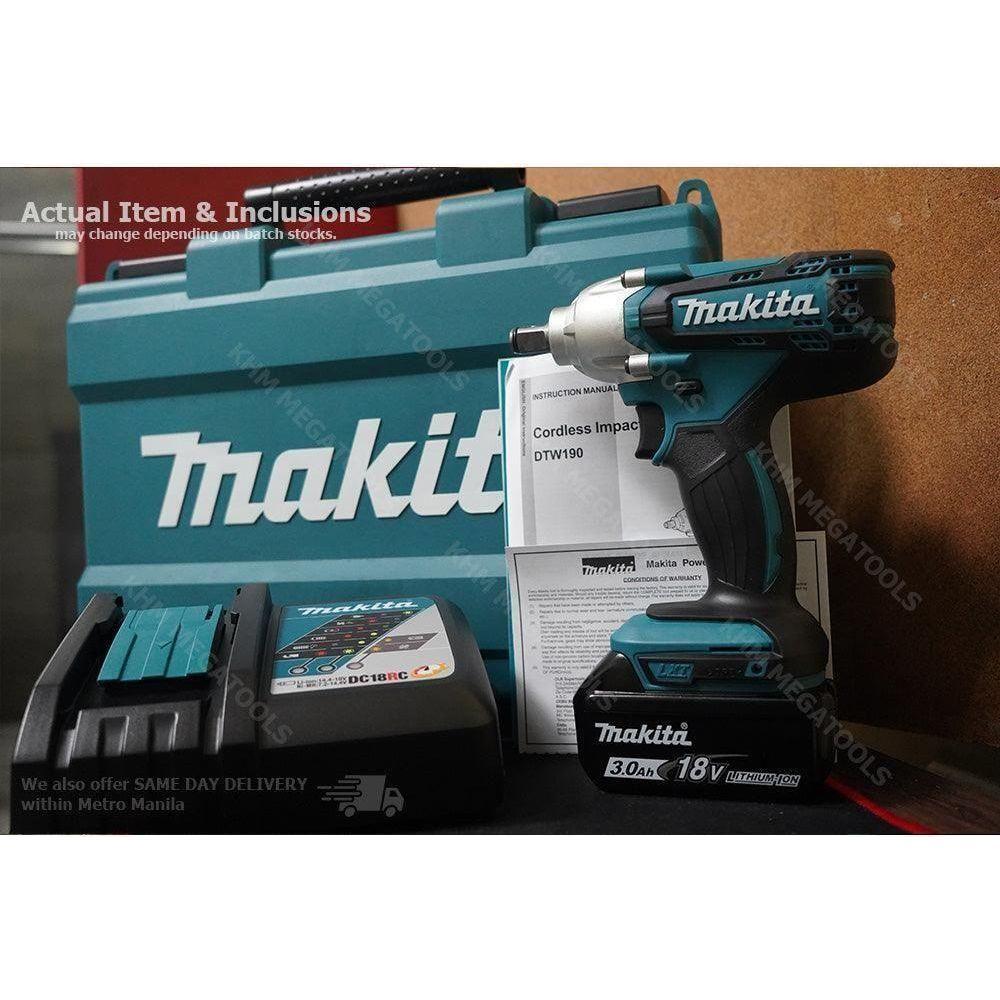 Makita DTW190RF 18V Cordless Impact Wrench (LXT-Series) - KHM Megatools Corp. Makita DTW190RF 18V Cordless Impact Wrench (LXT-Series) - KHM Megatools Corp.